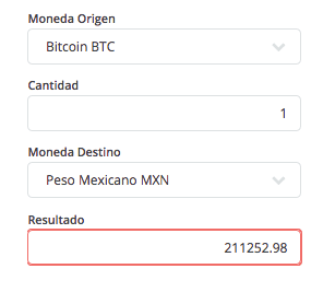 bitcoin a pesos