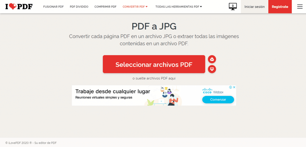 convertir pdf a jpg